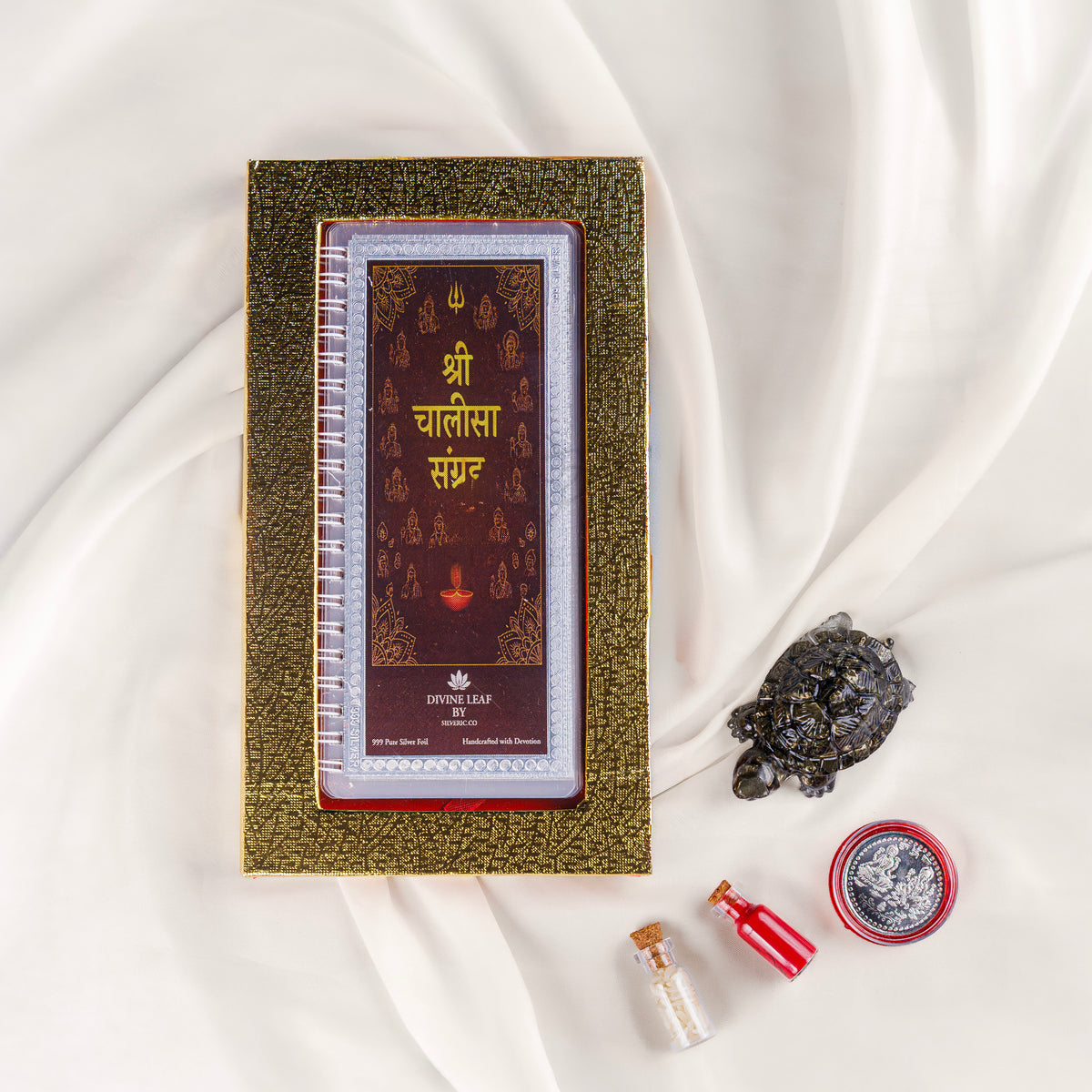 Divine Leaf – Chalisa Sangrah (Silver Foil Edition)