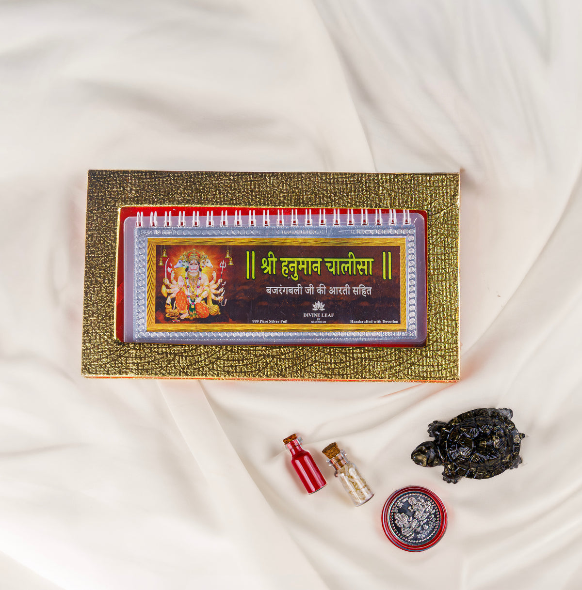 Divine Leaf 999 Silver Hanuman Chalisa