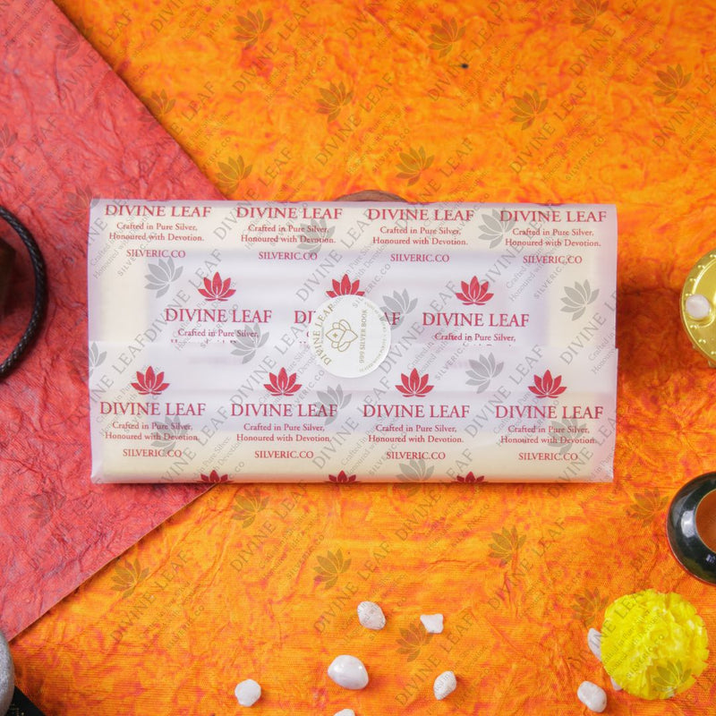 Divine Leaf™ 999 Silver Hanuman Chalisa