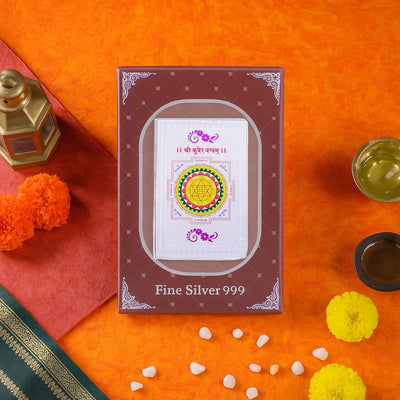Divine Leaf™ – Sri Durga Chalisa With Aarti  (999 Silver Foil Edition)