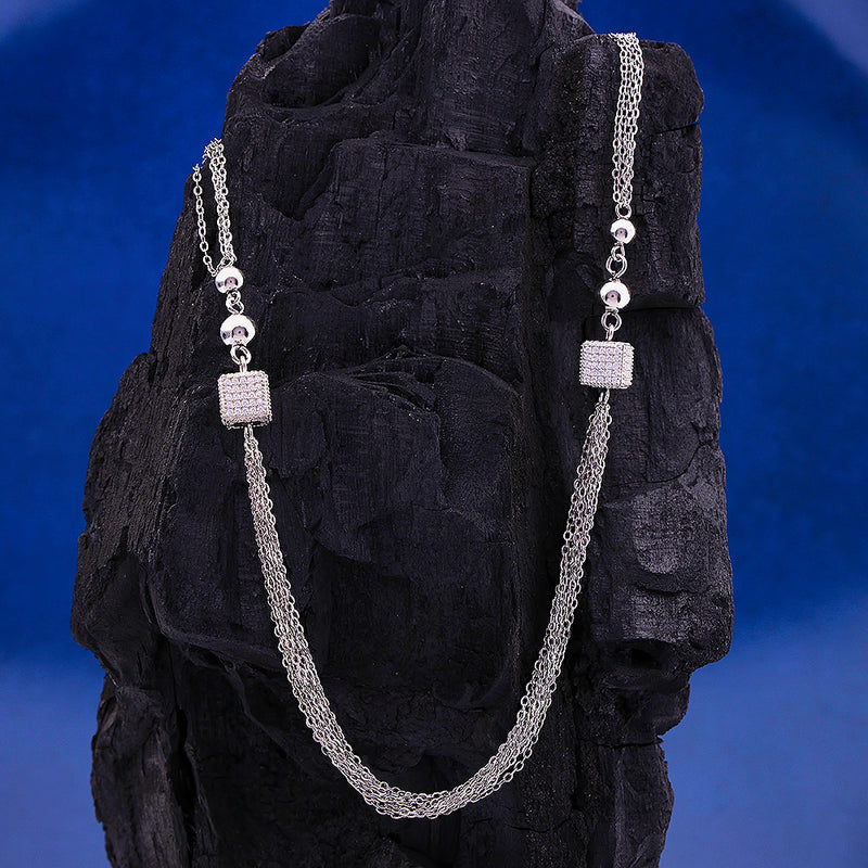 Silver Bunch Chain For Her