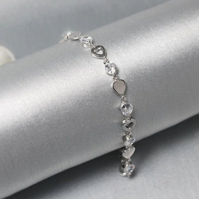 Silver Bracelet For girls & Ladies Birthday Gift For wife