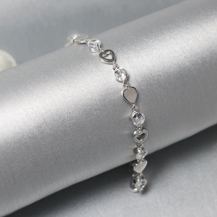 Silver Bracelet For girls & Ladies Birthday Gift For wife