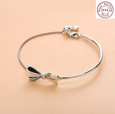 Silver Bracelet for girls & Ladies infinity design Birthday Gift For her